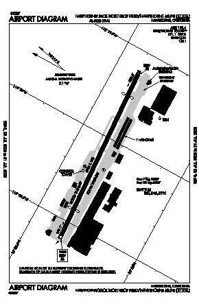 Jack Northrop Field/hawthorne Municipal Airport (HHR) diagram