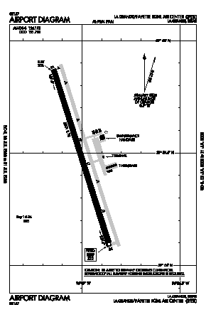 Fayette Regional Air Center Airport (3T5) diagram