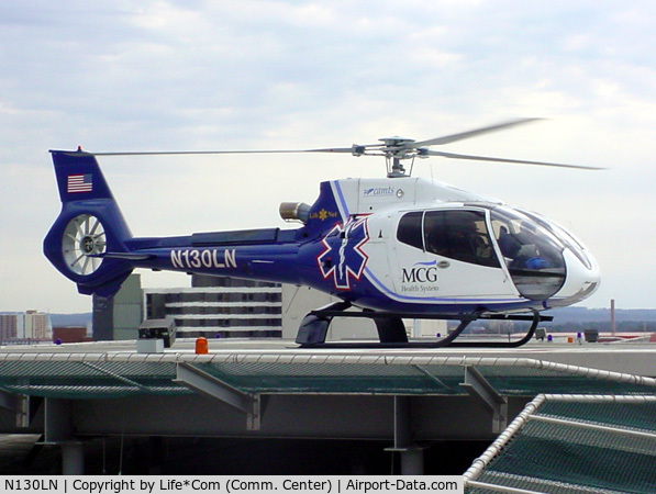 N130LN, 2002 Eurocopter EC-130B-4 (AS-350B-4) C/N 3506, Life*Net (Augusta, GA)