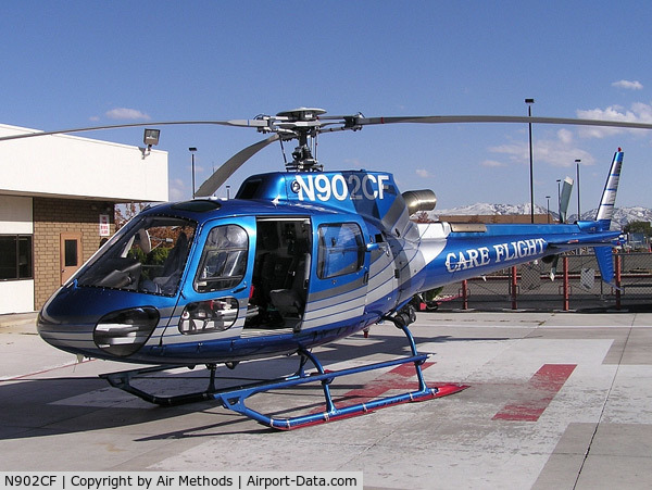 N902CF, 2002 Eurocopter AS-350B-3 Ecureuil Ecureuil C/N 3630, Careflight-2 (Gardnerville, NV.)