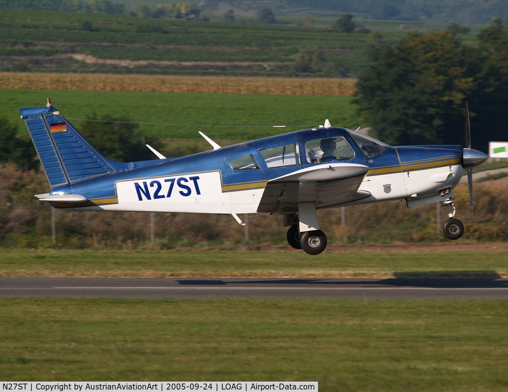 N27ST, 1973 Piper PA-28R-200 C/N 28R7335185, Homebase at Krems/Langenlois - Austria