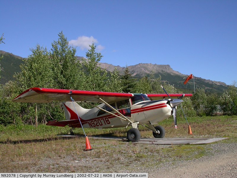 N92078, 1991 Maule M-7-235 Super Rocket C/N 4088C, At Denali National Park, Alaska.