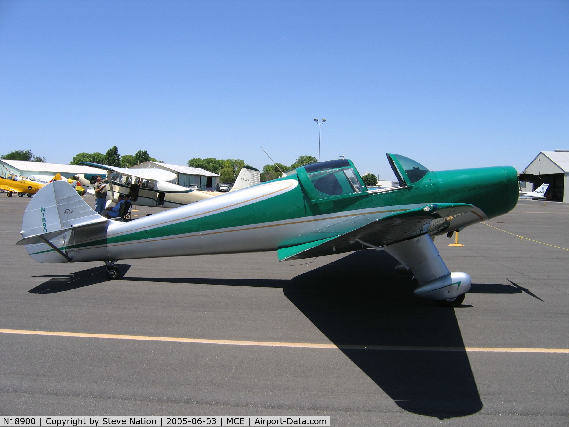 N18900, Ryan Aeronautical SCW-145 C/N 214, Ryan Aeronautical SCW-145 at Merced, CA