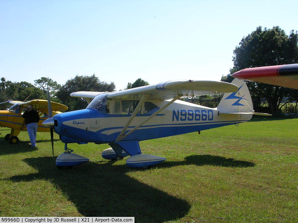 N9966D, 1959 Piper PA-22-150 C/N 22-6757, Owned and flown by Jerry D. Russell