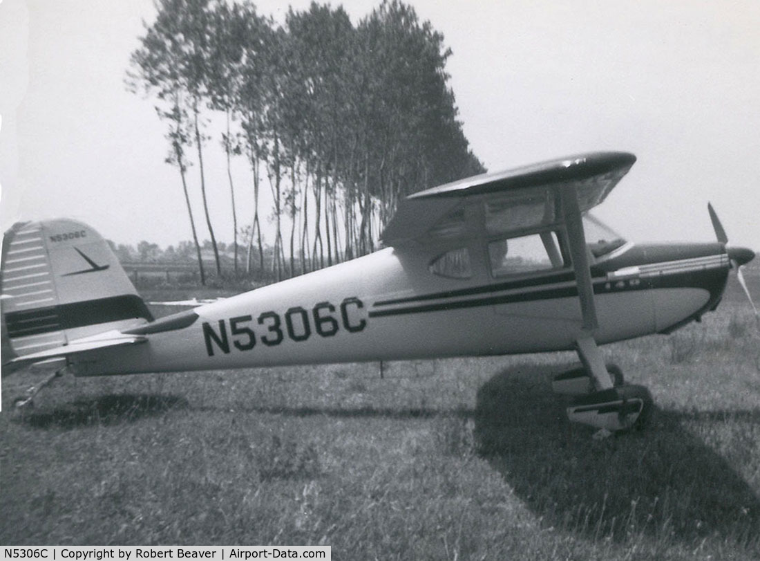N5306C, 1950 Cessna 140A C/N 15426, Cessna 140 took in Italy in 1964