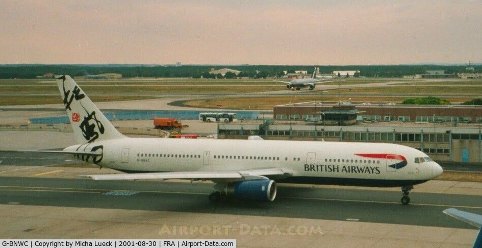 G-BNWC, 1989 Boeing 767-336 C/N 24335, Colours of the World...