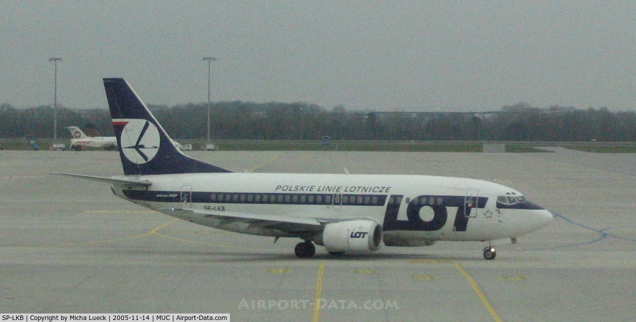 SP-LKB, 1992 Boeing 737-55D C/N 27417, A Polish visitor in Munich