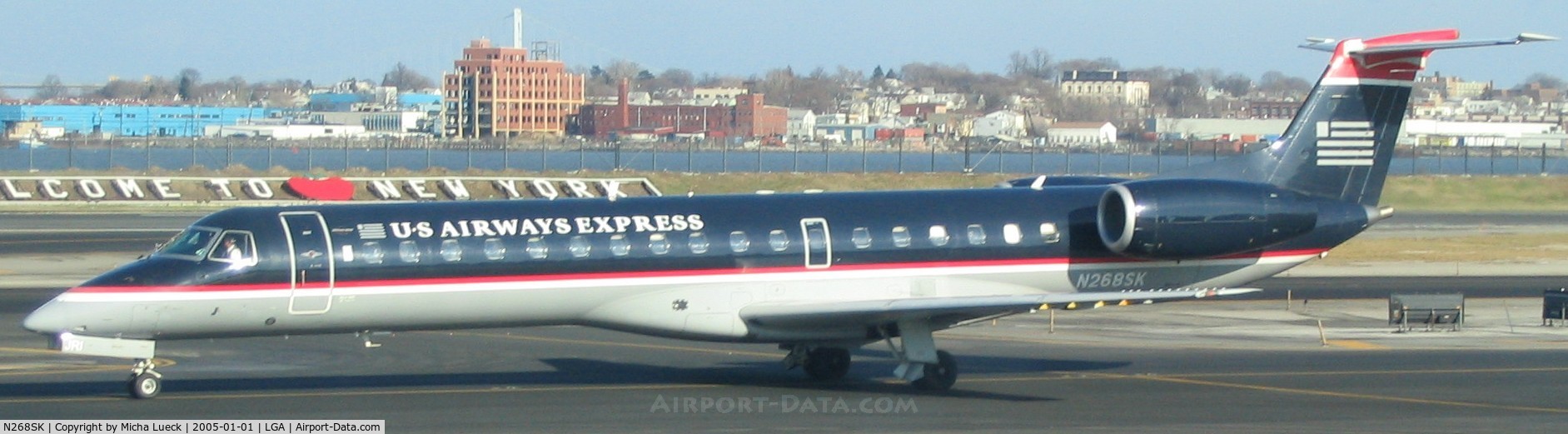 N268SK, 2000 Embraer ERJ-145LR (EMB-145LR) C/N 145270, Chautauqua Airlines for US Airways Express
