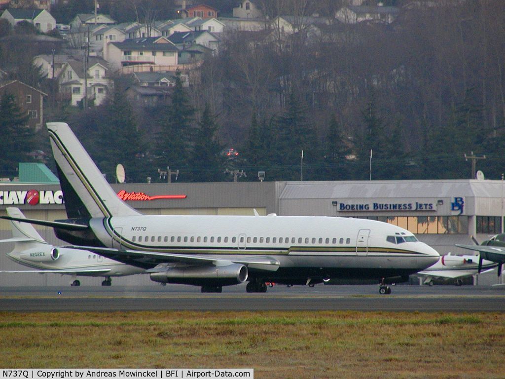 N737Q, 1976 Boeing 737-2L9 C/N 21279, Sky King Inc B737 at Boeing Field