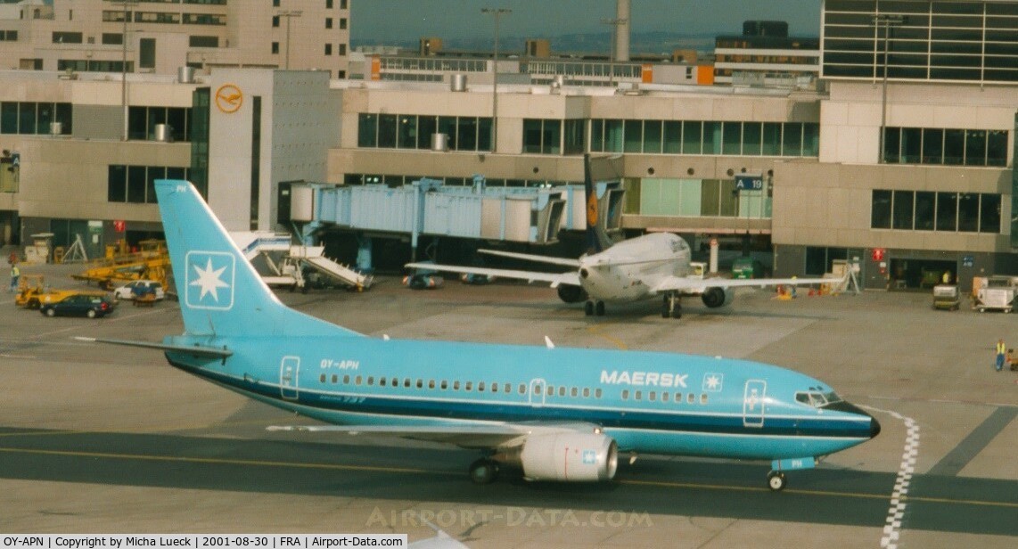 OY-APN, 1998 Boeing 737-5L9 C/N 28997, Maersk Air