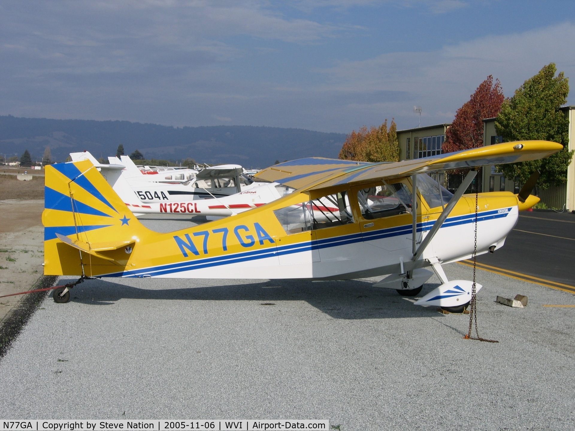 N77GA, 2003 American Champion 7GCAA Citabria C/N 471-2003, Ocean Air Flight Services 2003 American Champion 7GCAA at Watsonville, CA