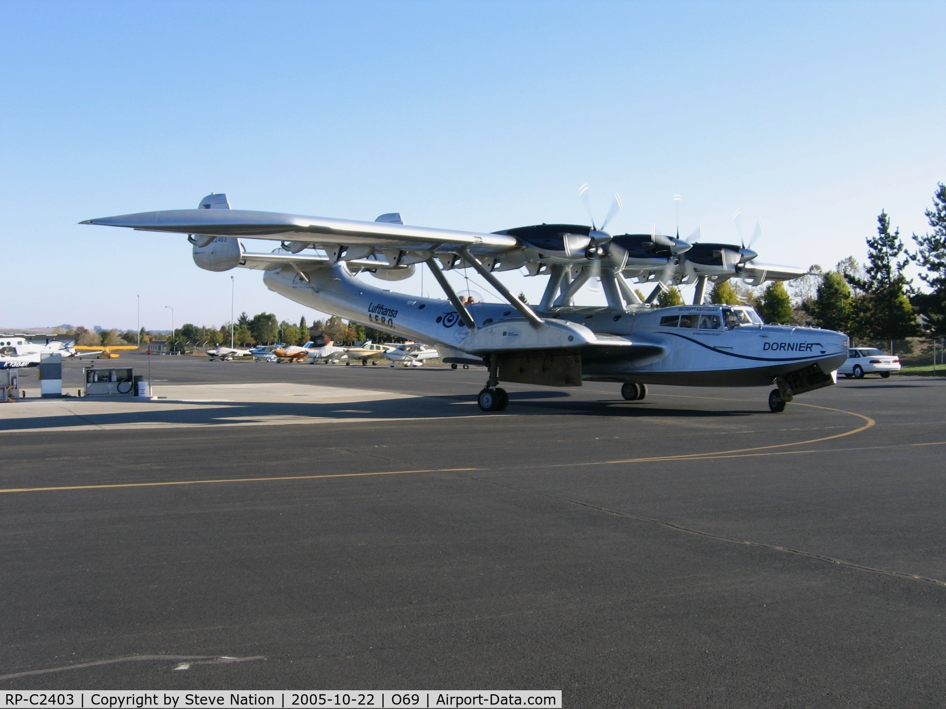 RP-C2403, 2000 Dornier Do-24ATT C/N 5345, Seair Inc. Dornier DO 24TT on 2005 world tour at Petaluma Municipal, CA