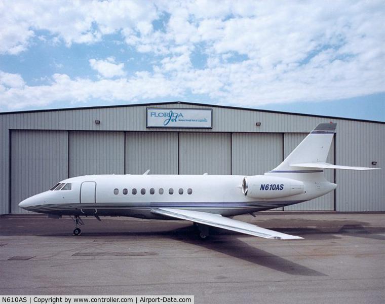 N610AS, 1995 Dassault Falcon 2000 C/N 008, Falcon 2000