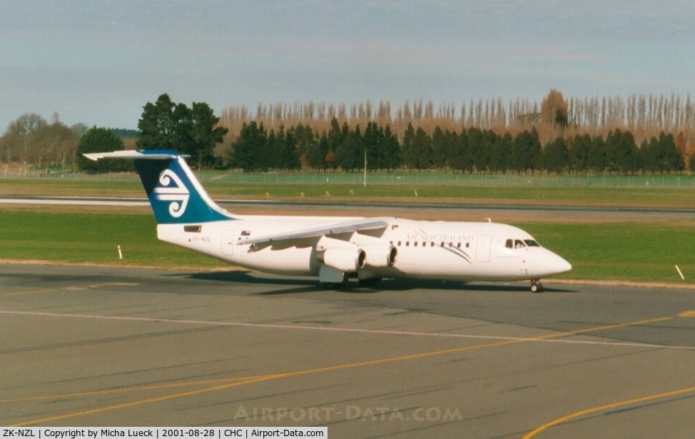 ZK-NZL, 1990 British Aerospace BAe.146-300 C/N E3175, After the collapse of Ansett New Zealand Air New Zealand (Mount Cook Airlines) operated a few BAe146 for a while