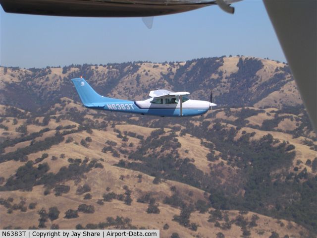N6383T, 1985 Cessna TR182 Turbo Skylane RG C/N R18202004, Near Mt. Hamilton, San Jose, CA