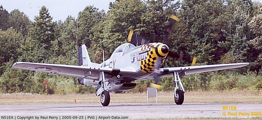 N51EA, 1944 North American F-51D Mustang C/N 44-72483, Slipping the surly bonds once again