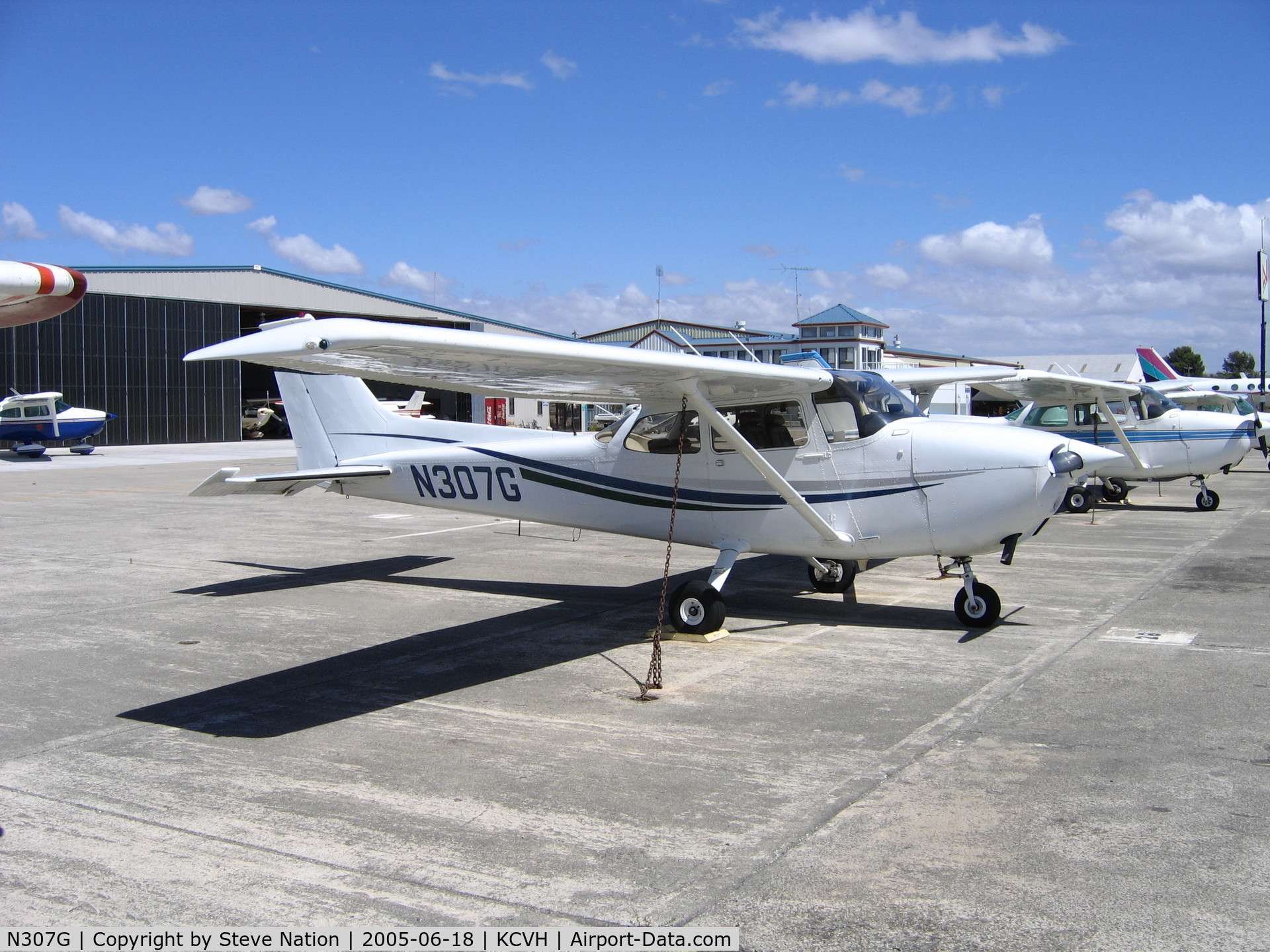 N307G, 1974 Cessna 172M C/N 17263007, Gavilan Aviation (no titles) 1974 Cessna 172M at Hollister, CA