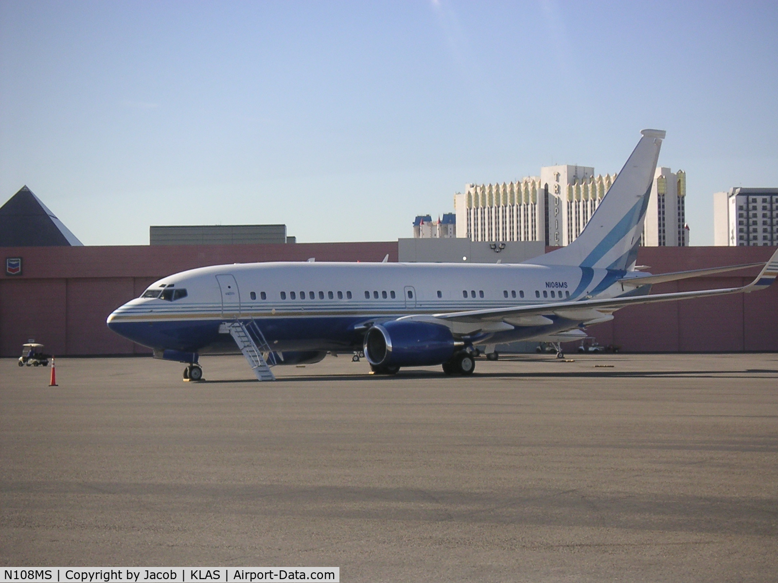 N108MS, 2002 Boeing 737-7BC C/N 33102, Spotted it in Las Vegas