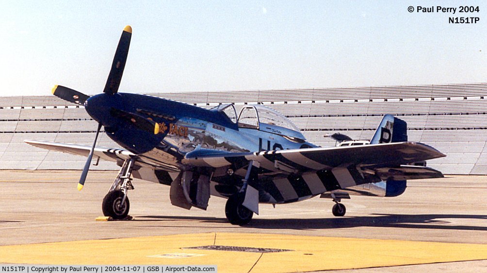 N151TP, 1944 North American P-51D Mustang C/N 122-40007, 'Sweetie Face', complete with her kill markings