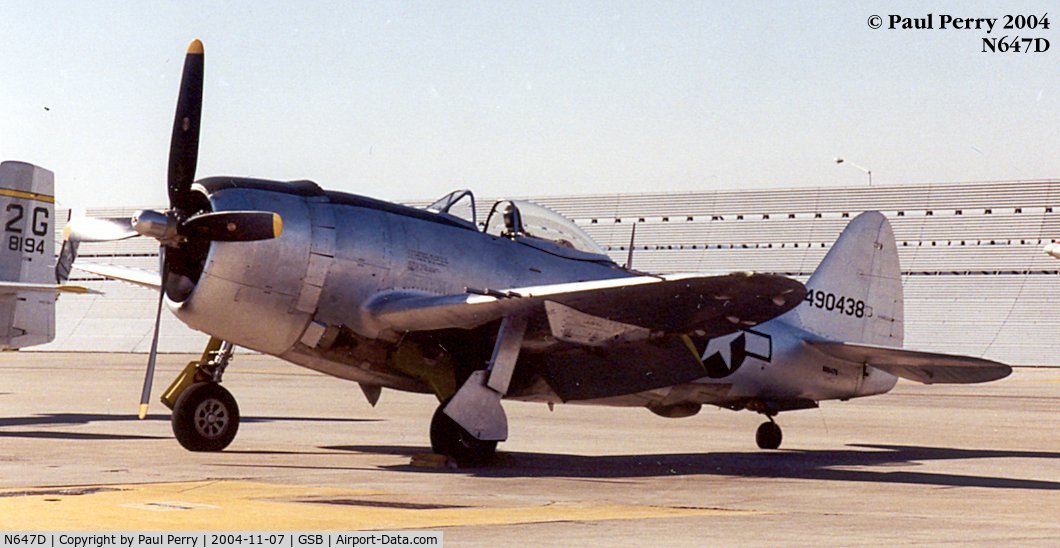N647D, 1944 Republic P-47D Thunderbolt C/N 8955583, Another good looking example of the Jug