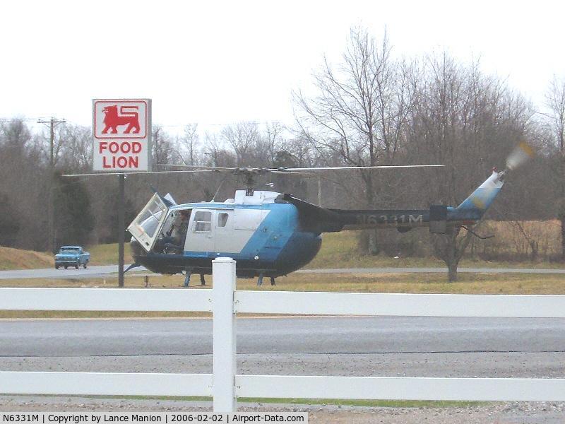 N6331M, 1998 MBB Bo-105LS-A3 C/N 2051, Chopper landed on location of an in-progress drug bust in Franklin, KY.