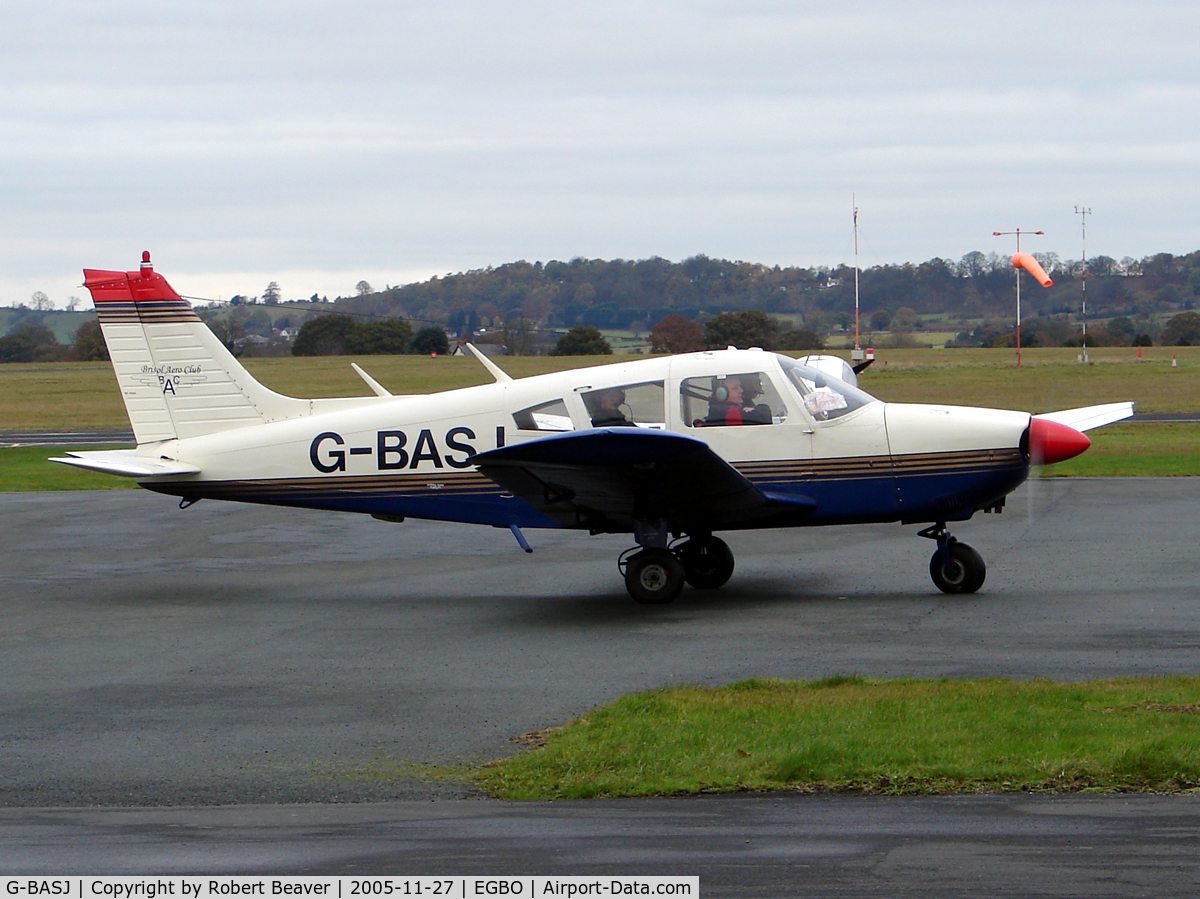 G-BASJ, 1972 Piper PA-28-180 Cherokee C/N 28-7305136, Piper PA-28-180 Cherokee (Halfpenny Green)
