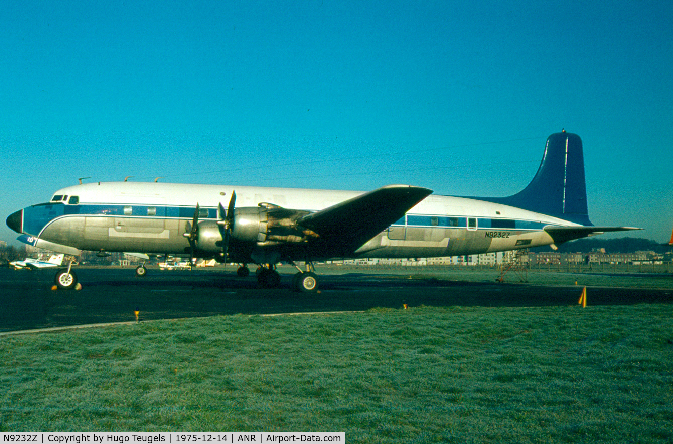 N9232Z, 1956 Douglas DC-6A C/N 44915, no company marking