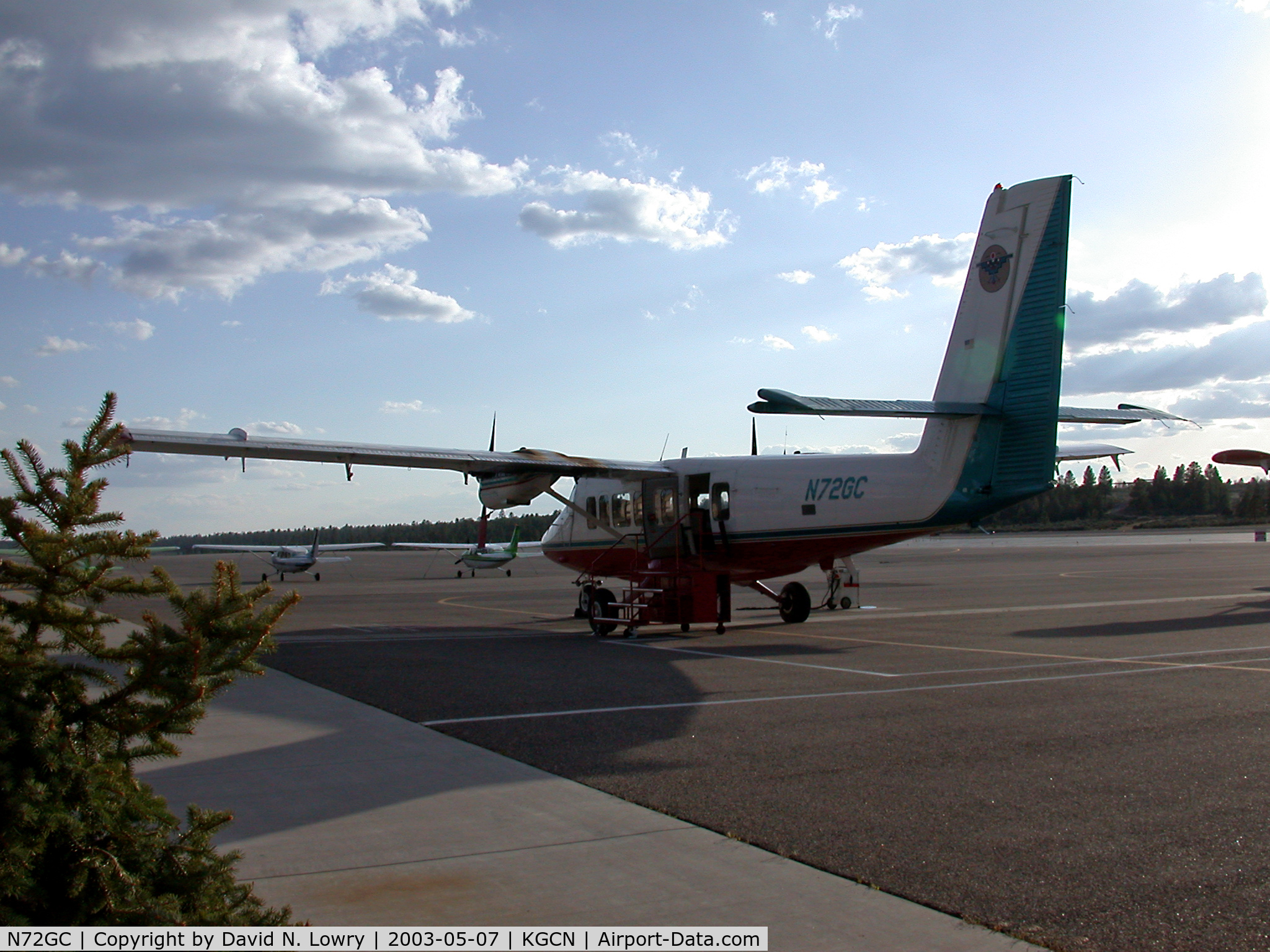 N72GC, 1969 De Havilland Canada DHC-6-300 Twin Otter C/N 264, On the ramp at KGCN