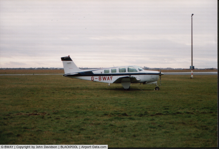 G-BWAY, 1988 Beech Bonanza A36 C/N E-2429, Beech A36