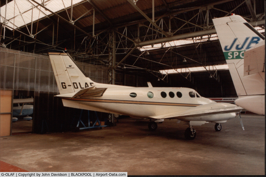 G-OLAF, 1978 Beech C90 King Air C/N LJ-803, Beech C90 King Air