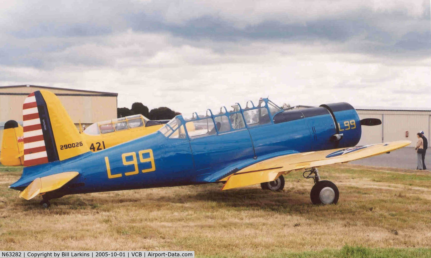 N63282, 1944 Consolidated Vultee BT-13B (SNV-2) C/N 79-999, Painted as pre-WWII Air Corps Basic Trainer