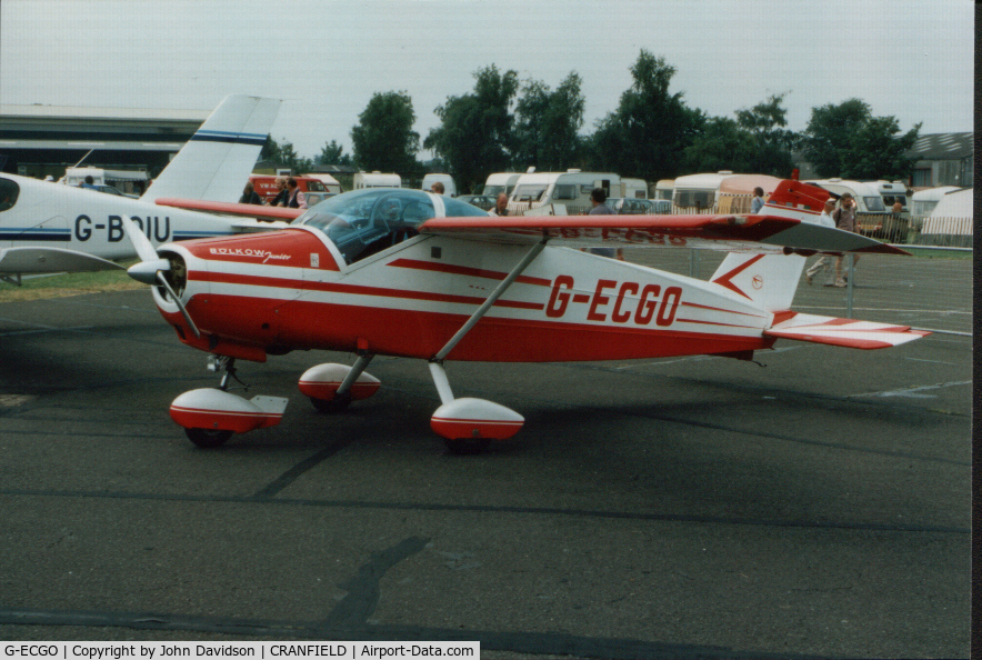 G-ECGO, 1966 Bolkow Bo-208C Junior C/N 599, Bolkow Junior