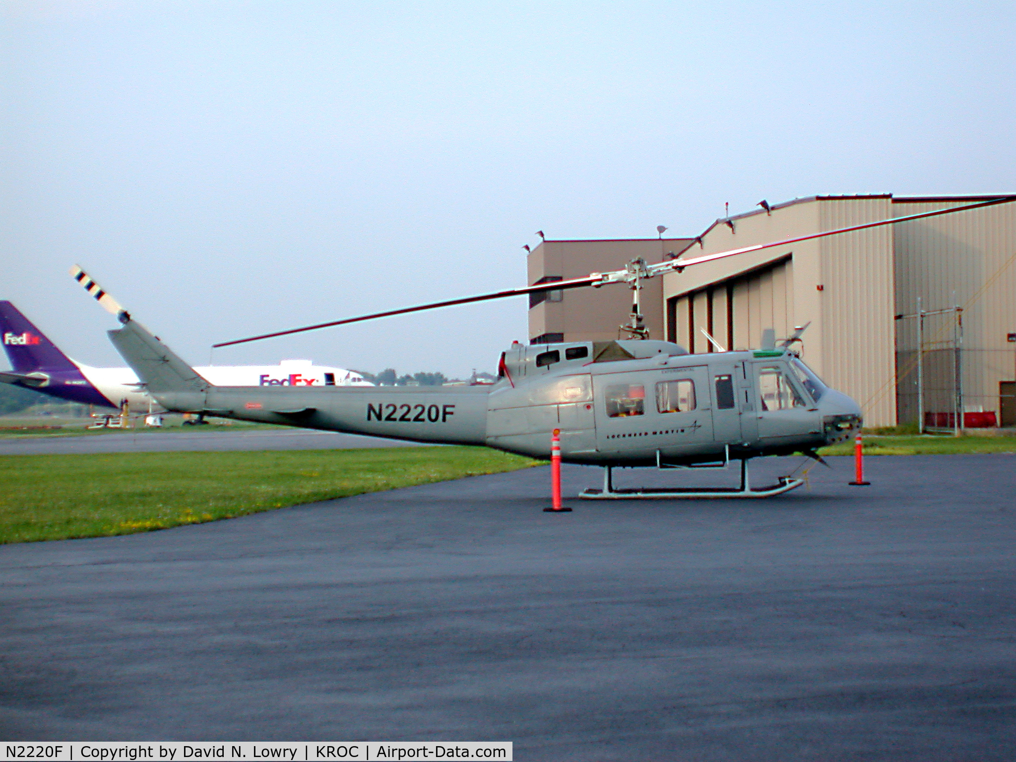 N2220F, 1963 Bell UH-1H Iroquois C/N 4155 (63-12959), at KROC