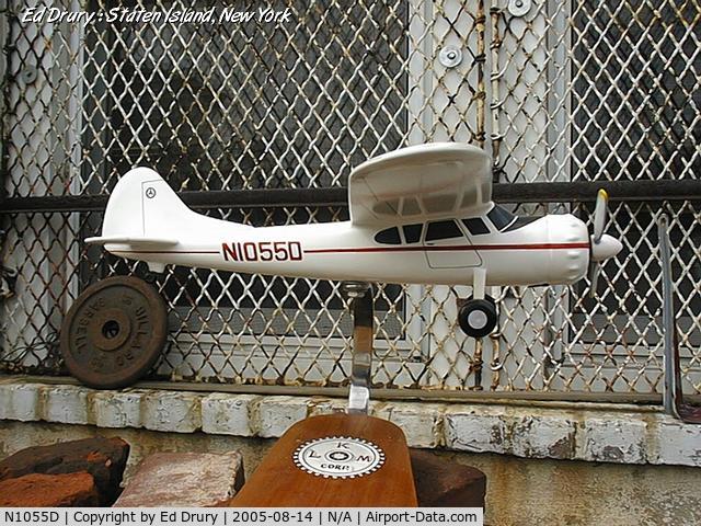 N1055D, 1951 Cessna 190 C/N 7667, Anderson model of N1055D I once owned her