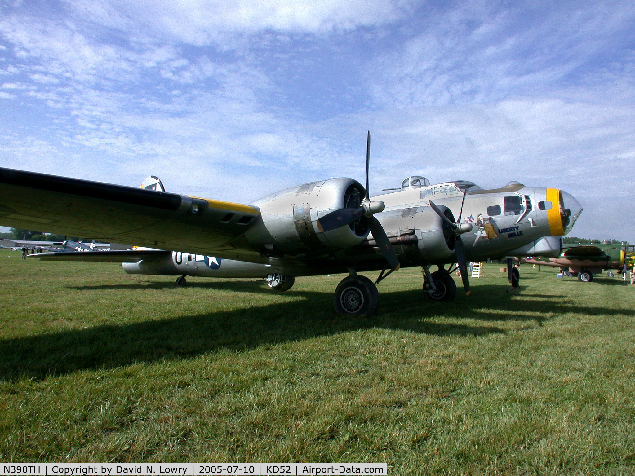 N390TH, 1944 Boeing B-17G Flying Fortress C/N Not found 44-85734, N390TH KD52.