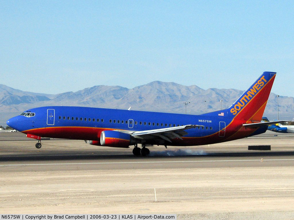 N657SW, 1985 Boeing 737-3L9 C/N 23331, Southwest Airlines / 1985 Boeing 737-3L9