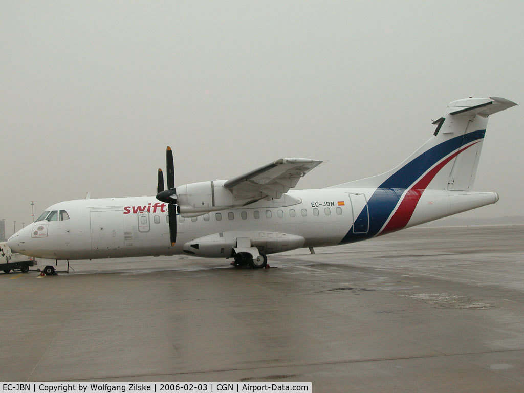 EC-JBN, 1990 ATR 42-300 C/N 218, freighter