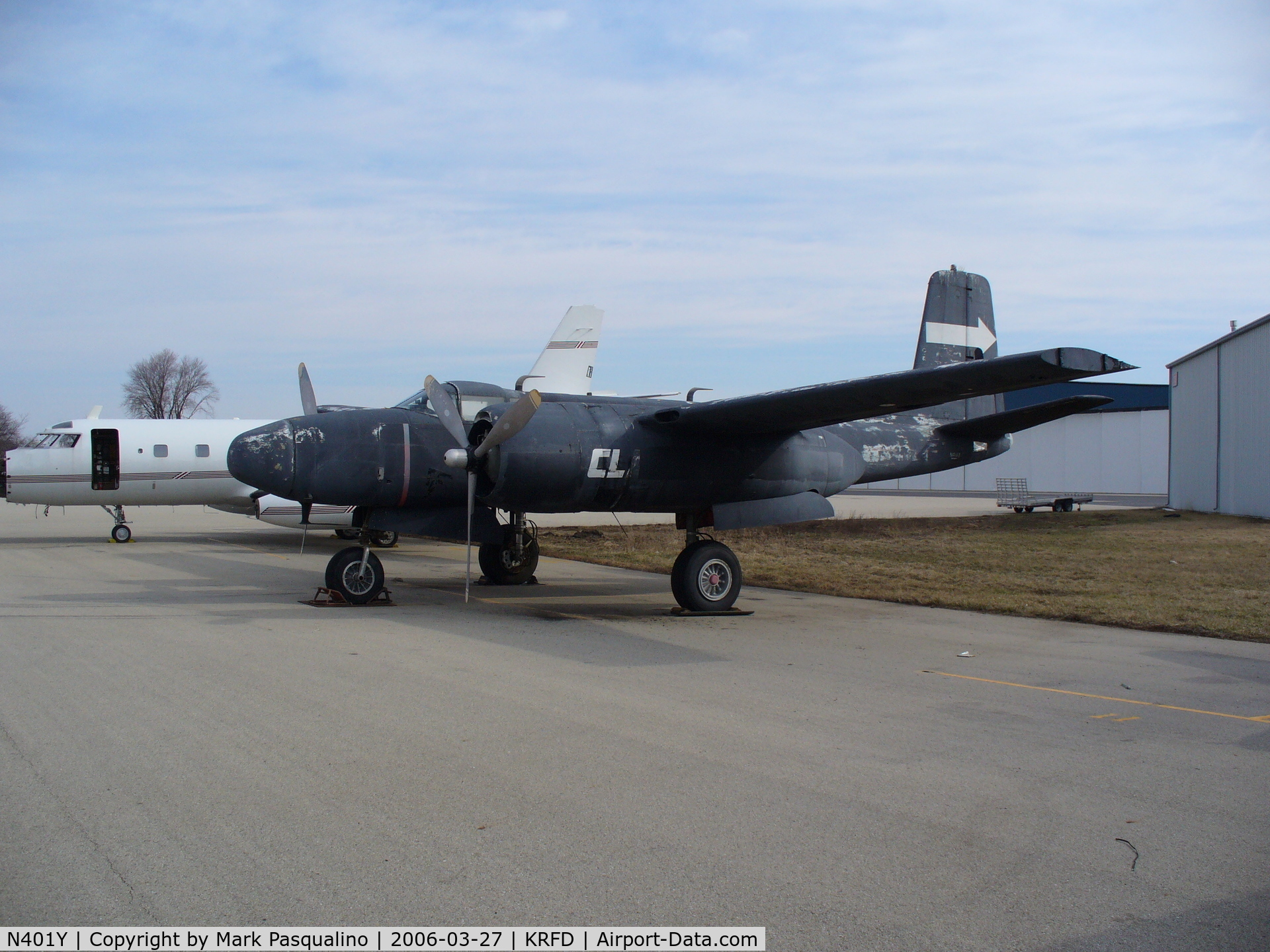 N401Y, 1944 Douglas A-26C Invader C/N 29605 (28605), Douglas A-26
