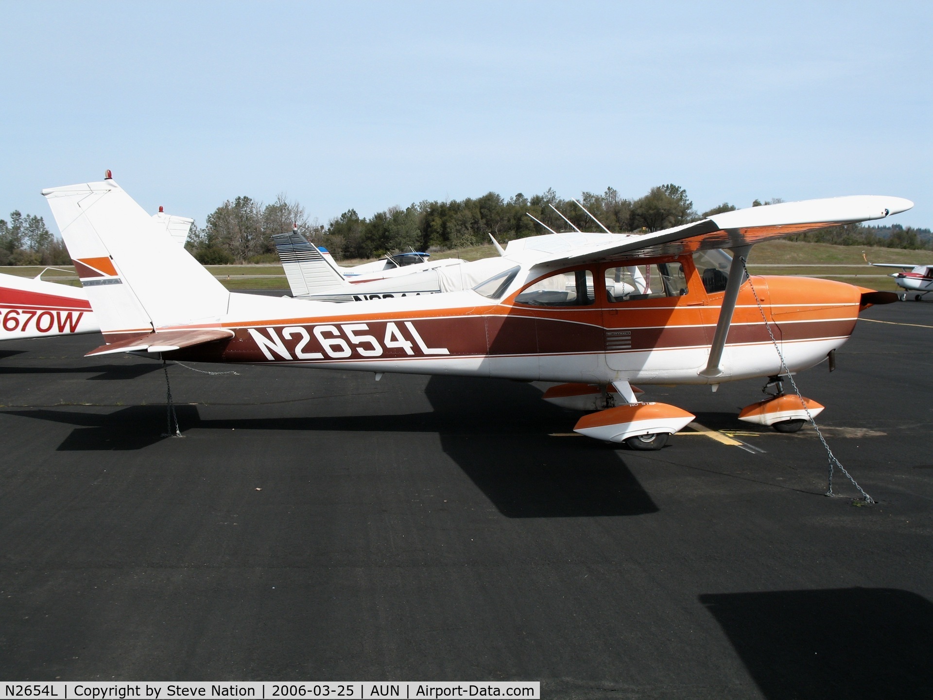 N2654L, 1967 Cessna 172H C/N 17255854, 1967 Cessna 172H at Auburn Municipal Airport, CA