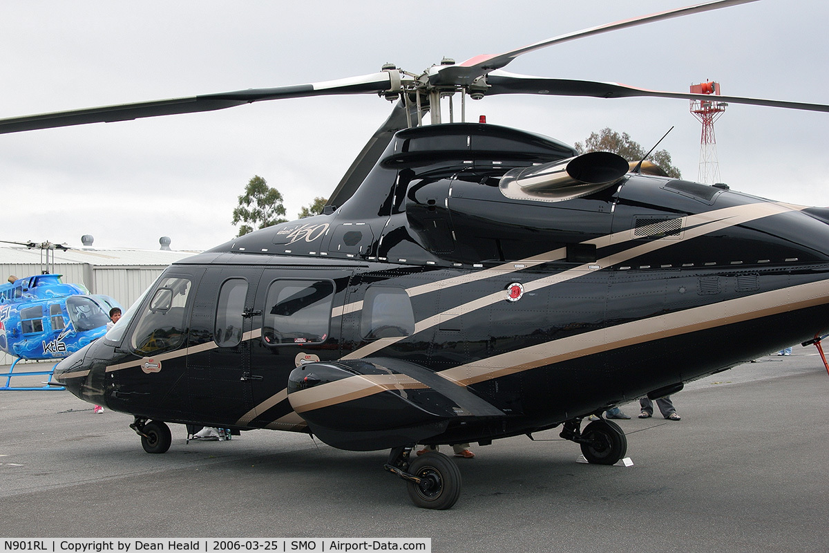 N901RL, 2001 Bell 430 C/N 49078, Elite Aviation's 2001 Bell 430 N901RL on display at Santa Monica Municipal Airport (KSMO).