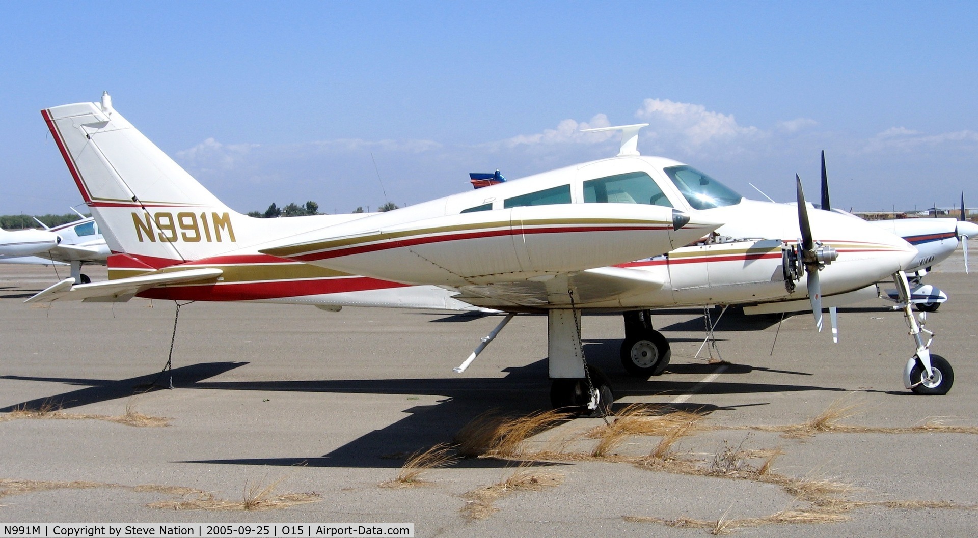 N991M, 1962 Cessna 310H C/N 310H0020, 1962 Cessna 310H @ Turlock Municipal Airport, CA
