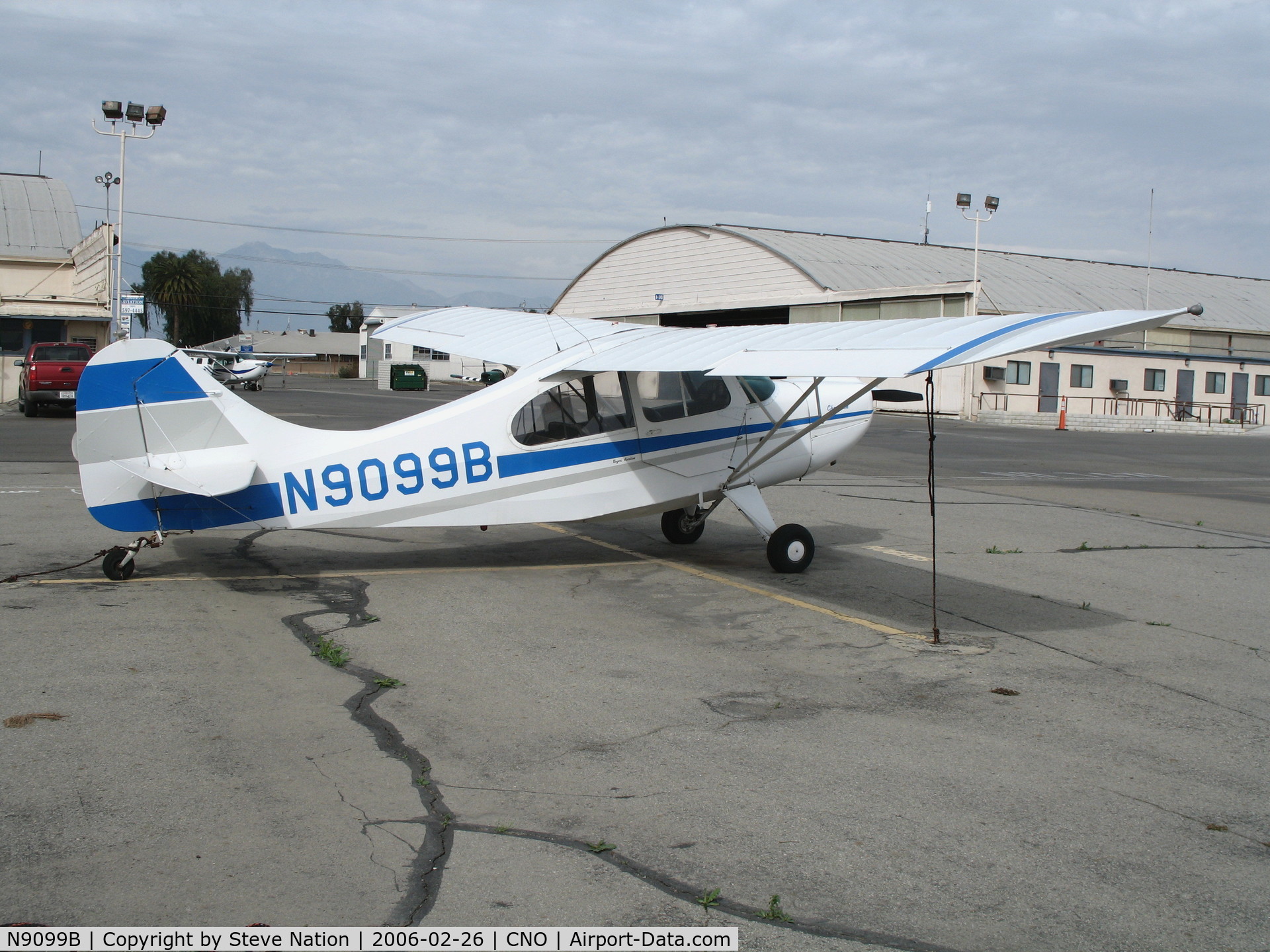 N9099B, 1958 Champion 7EC C/N 7EC-648, 1958 Champion 7EC @ Chino Municipal Airport, CA