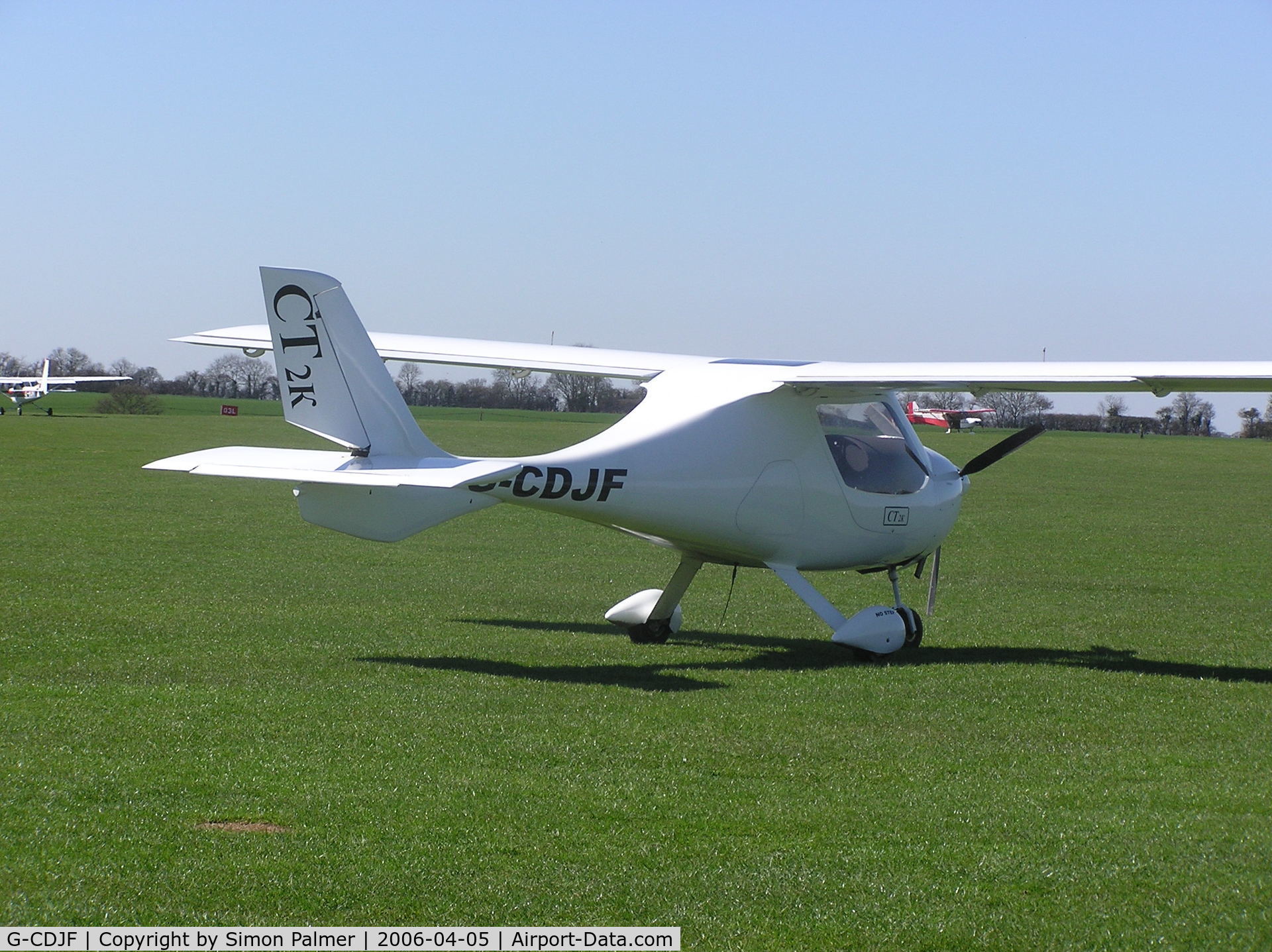 G-CDJF, 2005 Flight Design CT2K C/N 8104, CT2K at Sywell