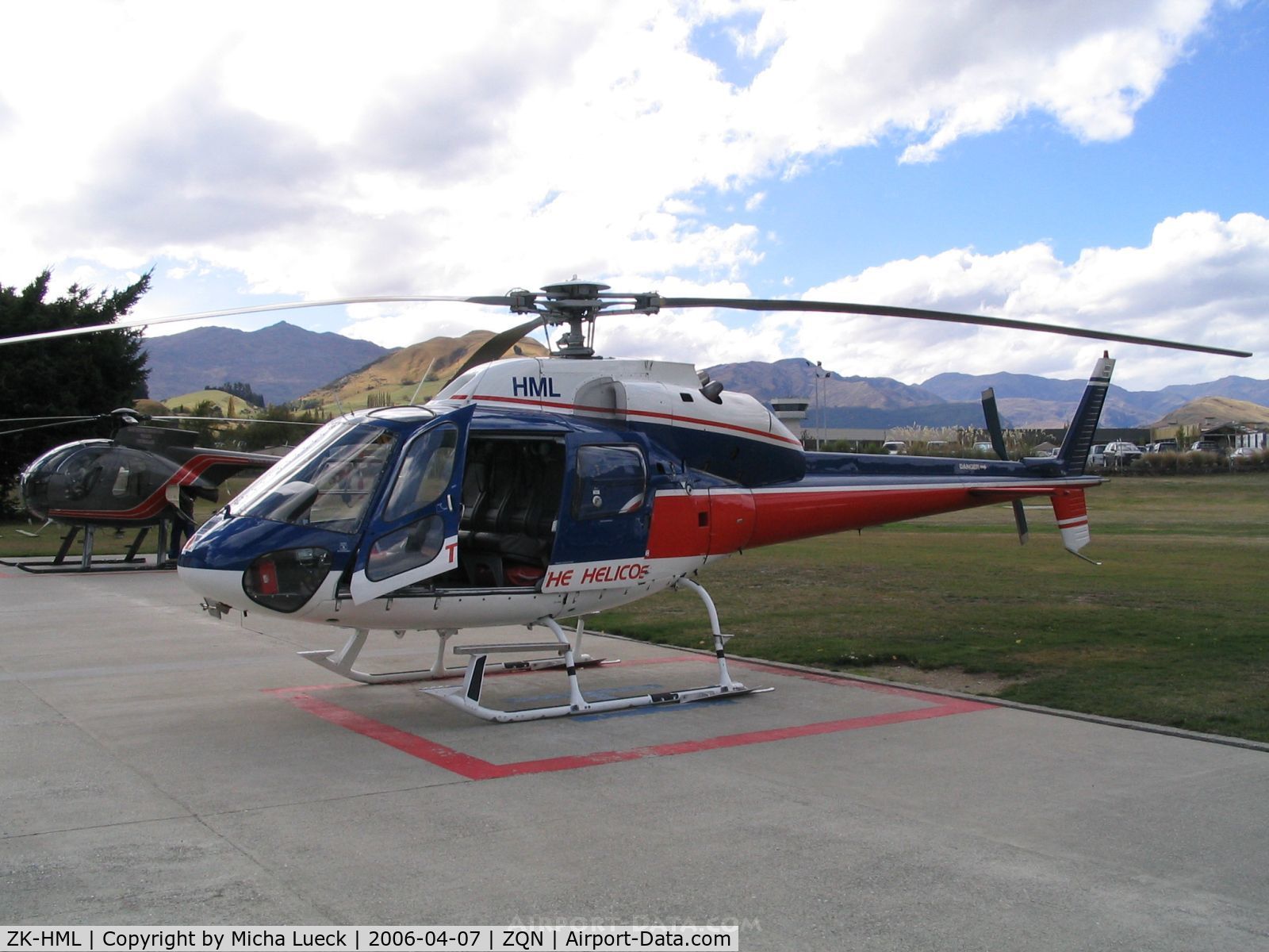 ZK-HML, Aerospatiale AS-355F-1 Ecureuil 2 C/N 5032, The Helicopter Line in Queenstown