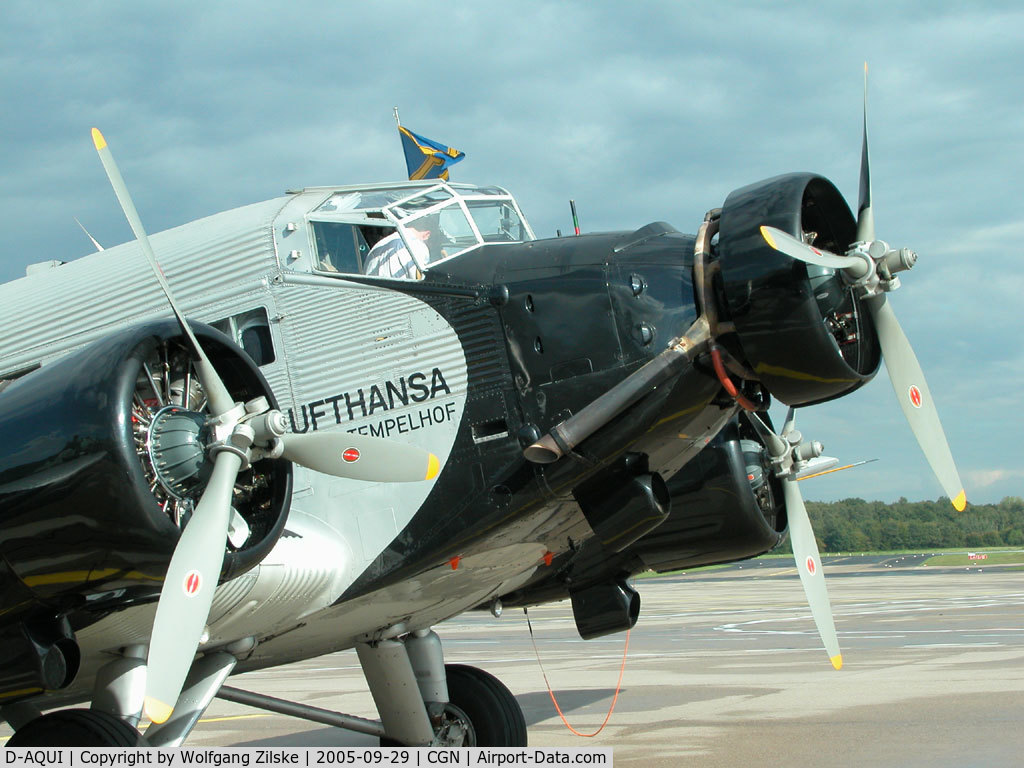D-AQUI, Junkers (CASA) 352L (Ju-52) C/N 100, visitor