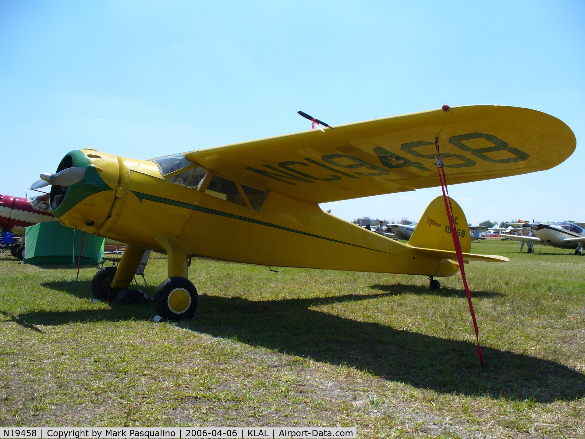N19458, 1938 Cessna C-38 Airmaster C/N 411, Cessna C-38