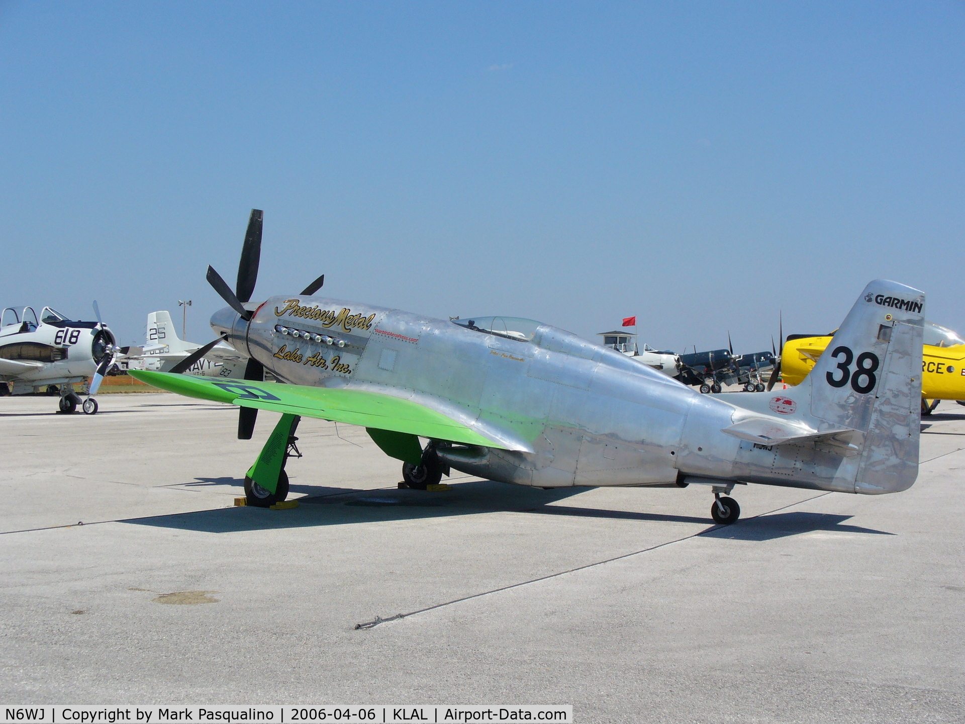 N6WJ, North American P-51 XR C/N 44-88, P-51