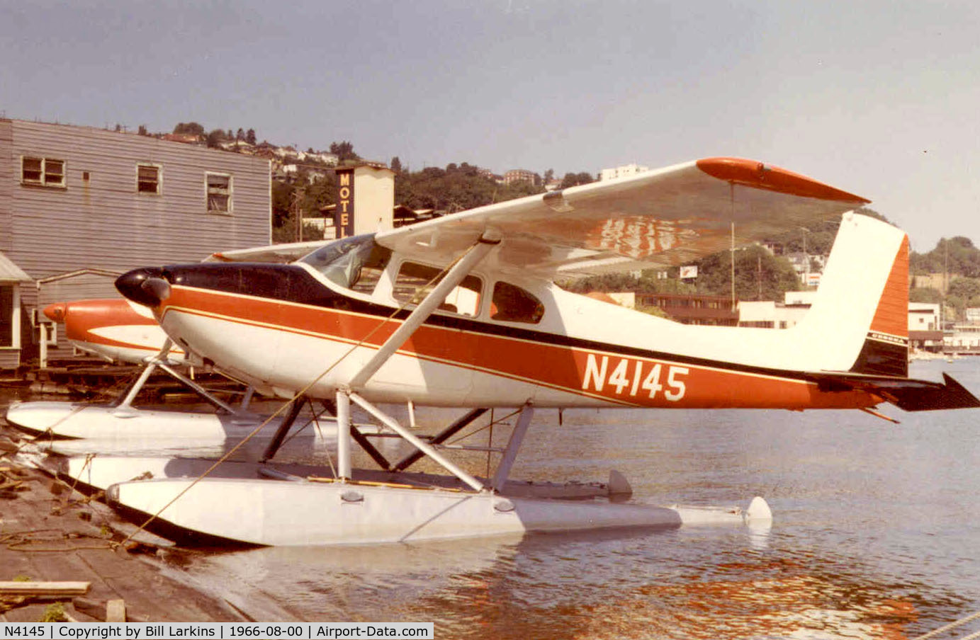 N4145, Cessna 180A C/N 32840, Lake Union, Seattle, WA
