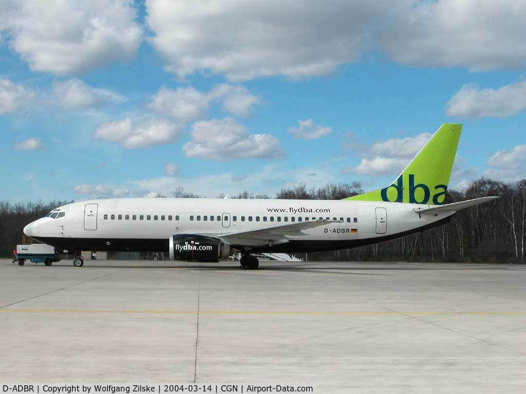 D-ADBR, 1998 Boeing 737-31S C/N 29100, visitor