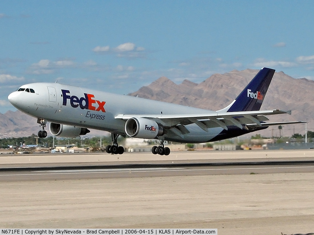 N671FE, 1997 Airbus A300F4-605R C/N 778, Federal Express - 'FedEx' / 1997 Airbus Industrie A300F4-605R